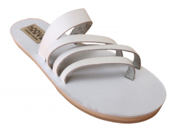 Hoova Ace White Leather Sandal